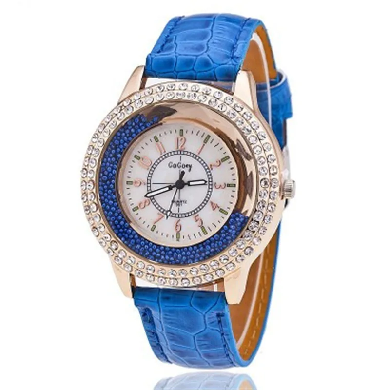 Горячий шар Призма водяной дрель женские часы модные ультратонкие кварцевые с