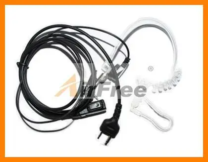2 провода воздушная акустическая PTT гарнитура для Icom ICOM IC F3G V8 F4G F11 с микрофоном