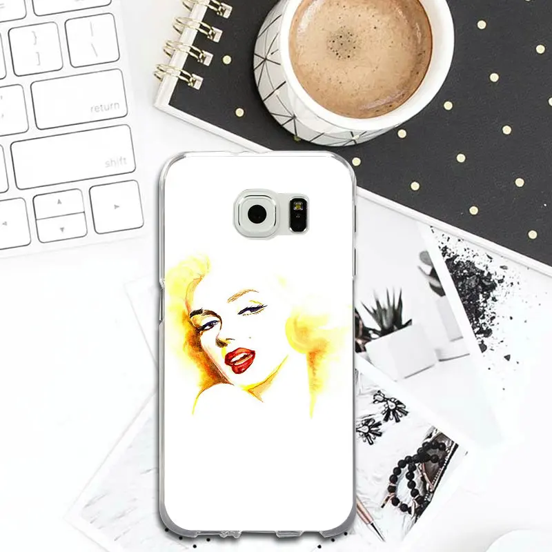 Мягкие TPU чехол для телефона Samsung Galaxy S2 S4 S5 S6 S7 S8 S9 Edge Plus Примечание 2 3 4 5 8 основа