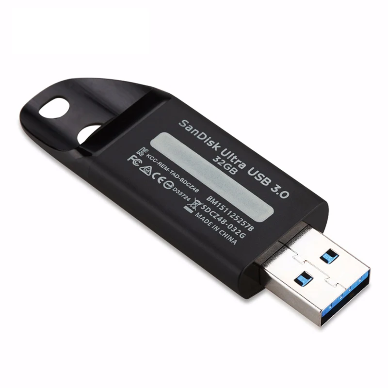 Двойной Флеш накопитель SanDisk флешки 16 Гб оперативной памяти 32 встроенной 64 ГБ 128 256