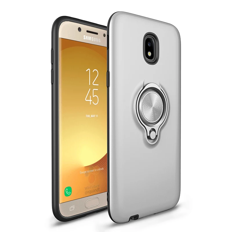 2в1 силиконовый чехол+пластик сплошной цвет бампер на Samsung galaxy j5 2017 чехлы мягкий tpu