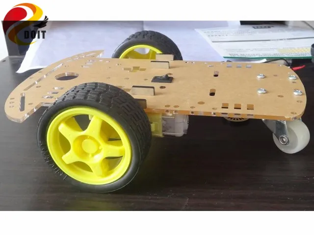 Arduino умный автомобиль робот шасси с кодером скорости DIY RC игрушка дистанционное