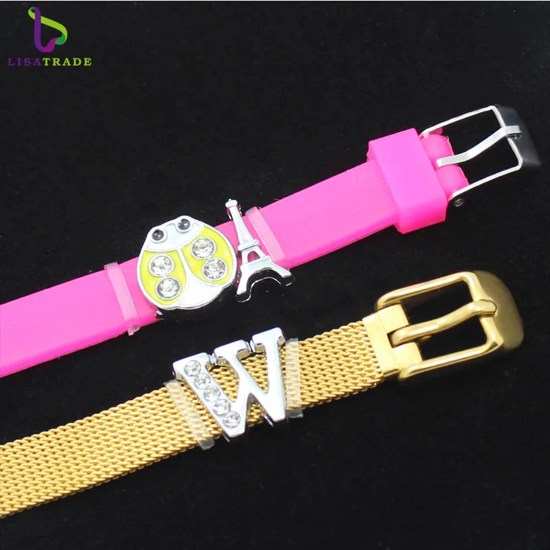 100 шт. резиновые заглушки для браслета 8 мм/10 мм