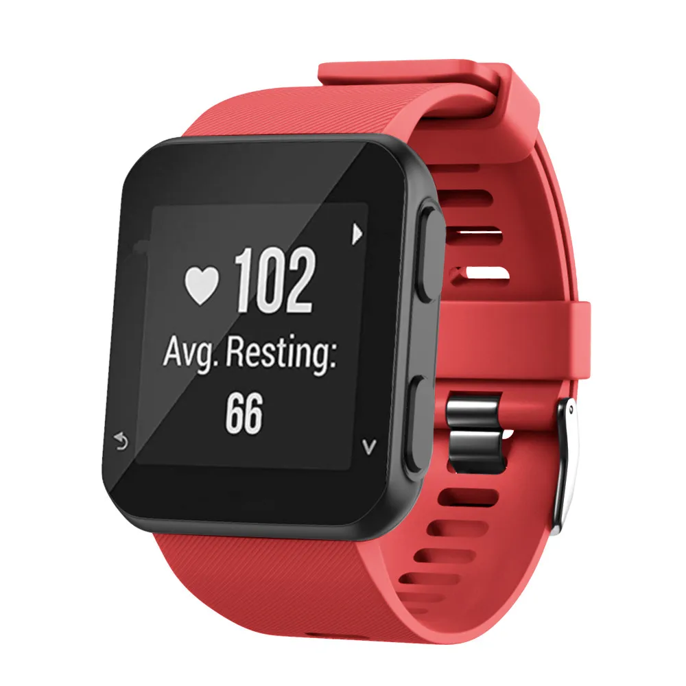 2 In1 COMLYO Watch Wrist Band For Garmin Forerunner 35 Strap Silicone Bracelet + Cover Case Smart | Электроника