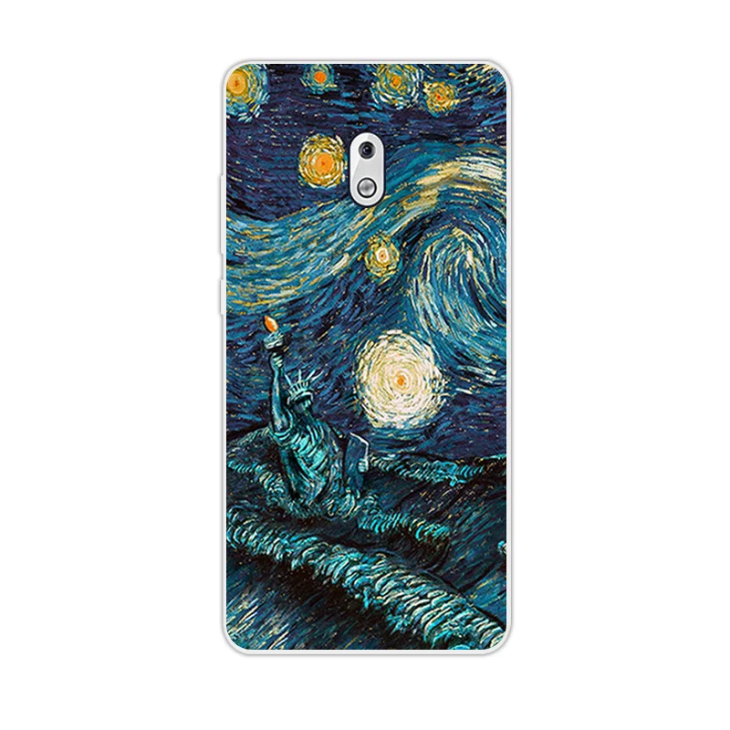 36 Для Nokia 2,1 TA-1080 TA-1093 чехол 5,5 дюймов силиконовый чехол для Nokia 2 Funda для Nokia 2,1 TA-1080 TA-1093 мягкий прозрачный чехол - Цвет: 36