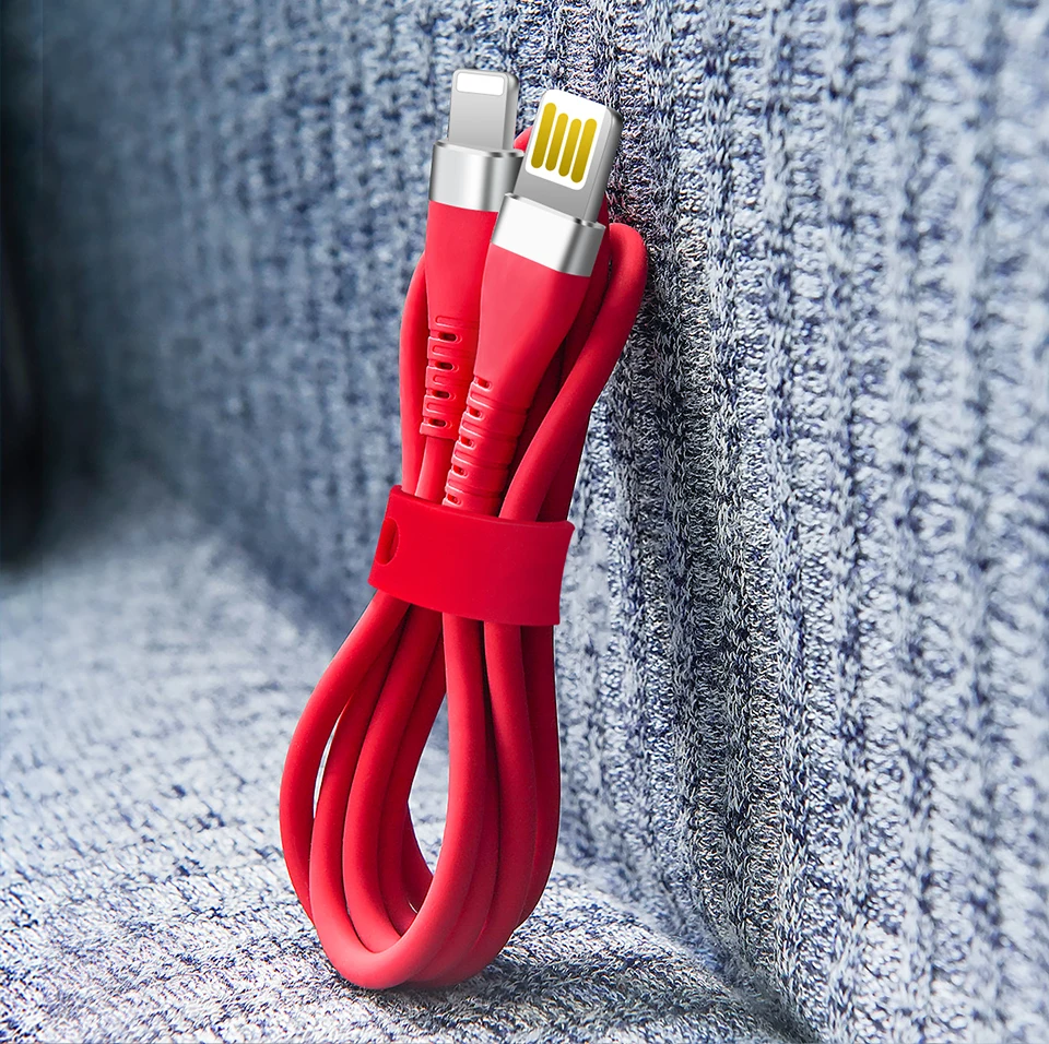 Power4 антифриз USB кабель для iPhone провод для быстрой зарядки для Lightning Quick Charge провод для Apple USB кабель двухсторонний