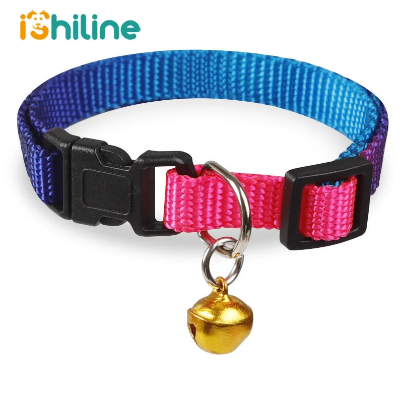 10 шт./лот регулируемые нейлоновые ошейники для собак сетчатый мягкий