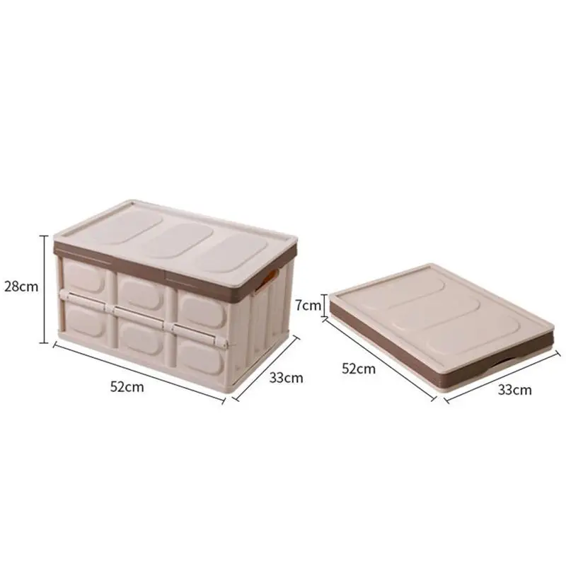 Большой Вместительный органайзер для хранения багажника складной пластиковый