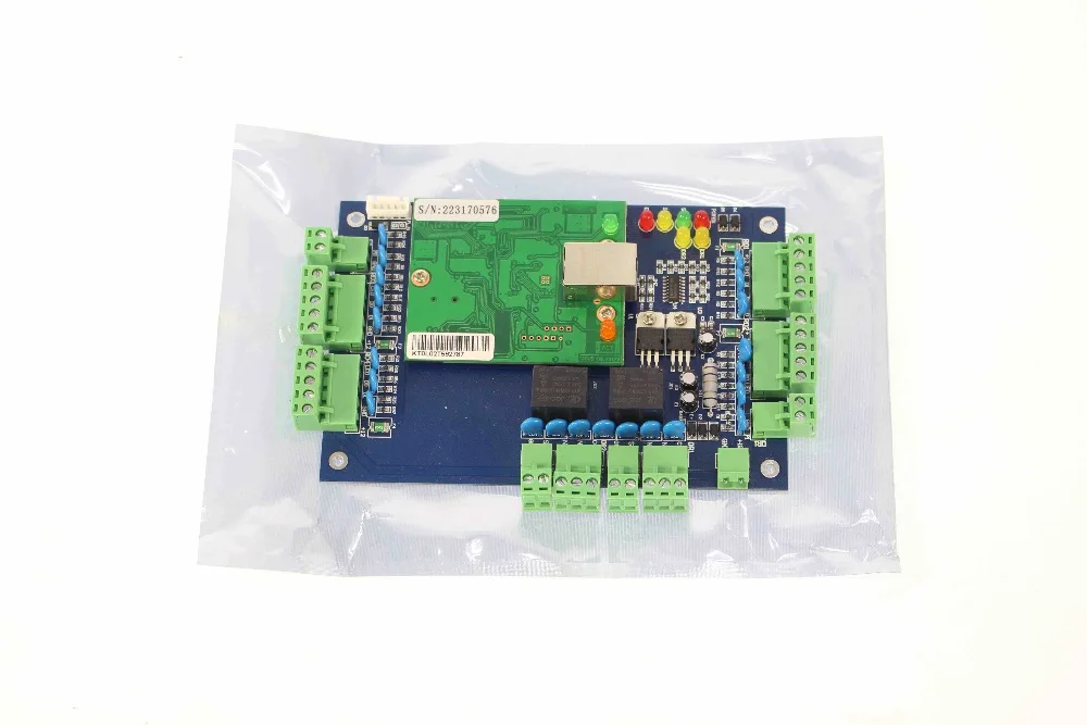 Rfid-контроллер доступа с TCP/IP управление доступом к двери для 2 дверей CD sofeware входит