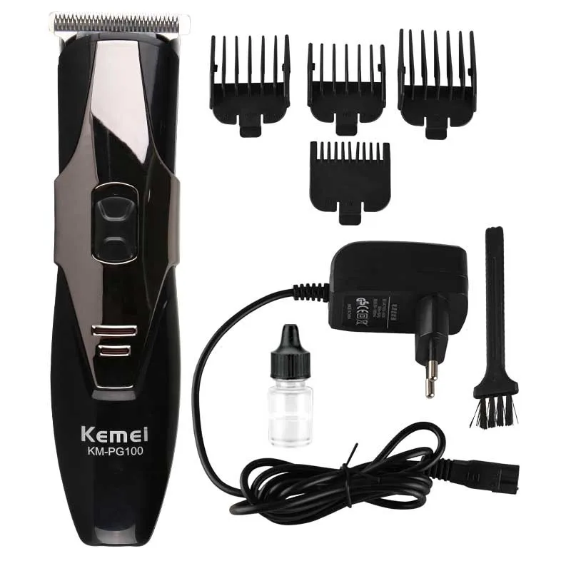Kemei KM PG100 перезаряжаемая машинка для стрижки волос Триммер электрический триммер