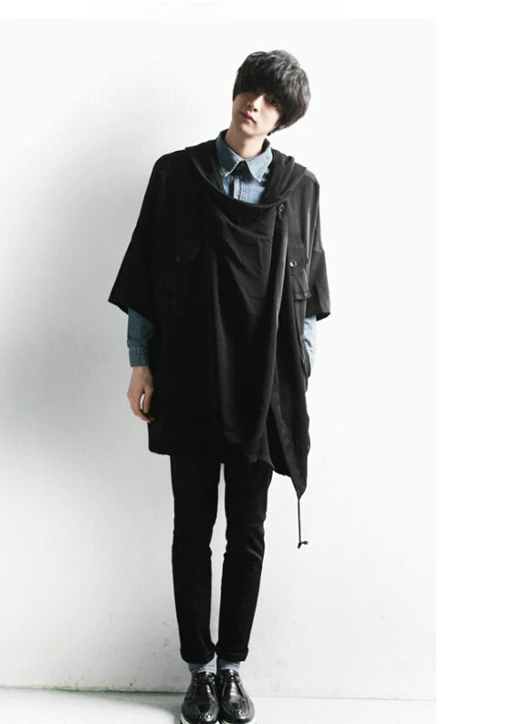 

Горячая распродажа! 2016 г. Весна пальто для мужчин свободный рукав «летучая мышь» Обувь для активной личности версия пальто размеры S M L XL XXL