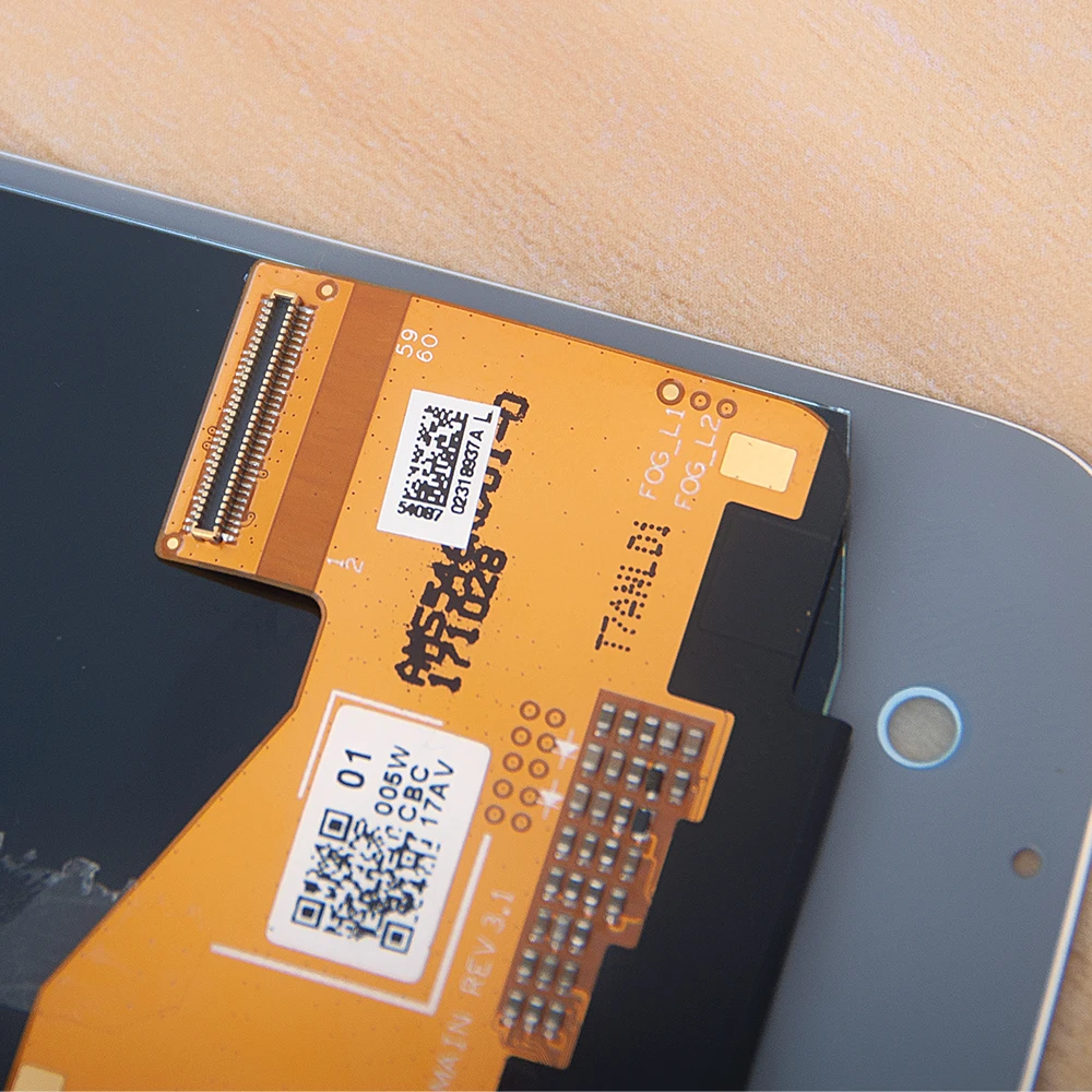ЖК дисплей Sinbeda AMOLED 5 дюйма для Motorola MOTO Z Droid XLTE с дигитайзером сенсорного экрана