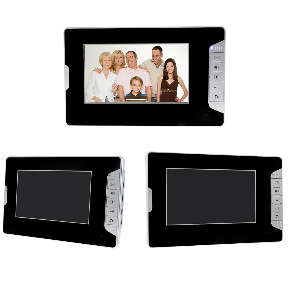 OBO 7 ''TFT LCD цветной проводной видео дверной звонок домофон домашний телефон для