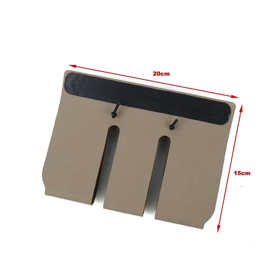 

TMC3111-DE/BK Kydex 556 Mag pouch Insert Tactical Vest Front Panel Magazine Plate Carrier