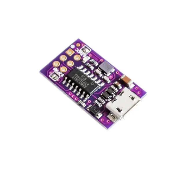 10 шт./лот 5 В Micro USB крошечный AVR ISP ATtiny44 USBtinyISP программист модуль для Arduino загрузчика