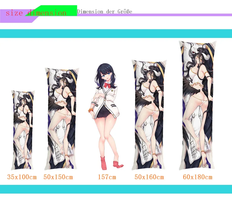 Чехол для подушки в стиле японского аниме DATE A LIVE Tokisaki Kurumi waifu