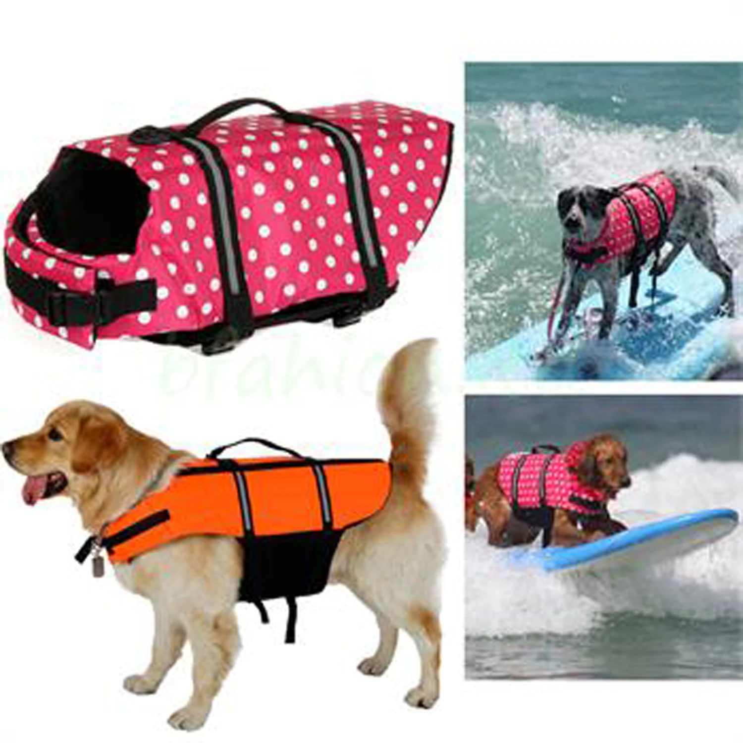 Спасательный спасательный жилет для собак одежда больших летний купальник | Дом