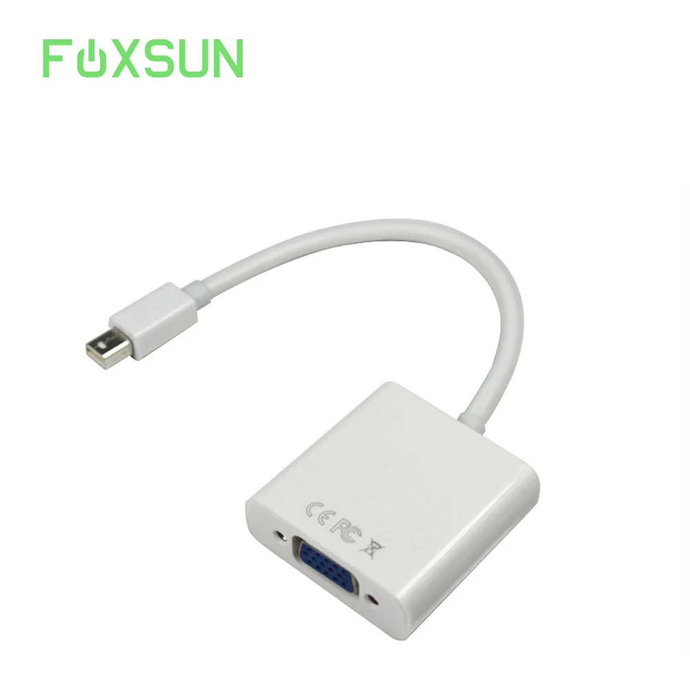 Адаптер Mini DP VGA кабель преобразователь Thunderbolt Display Port to кабели 1080P для Macbook Pro Air