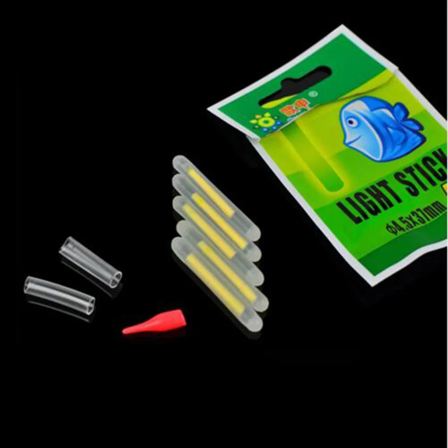 Светящаяся зеленая палочка для ночной рыбалки размер L диаметр 4 5 мм 20 шт./лот|glow