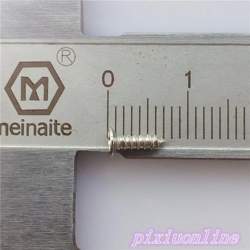 100pcs J250Y Flat Head Philip's Screws DIY Small Self-tapping Stainless Steel M2*8 High Quality On Sale | Инструменты