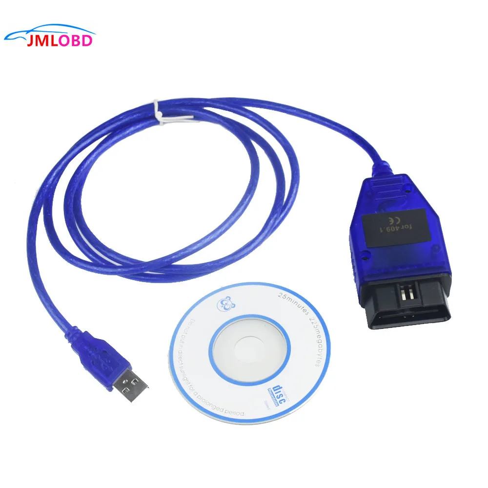 VAG 409 USB 1 KKL кабель Interfac OBD2 диагностический интерфейс для Audi VW| |