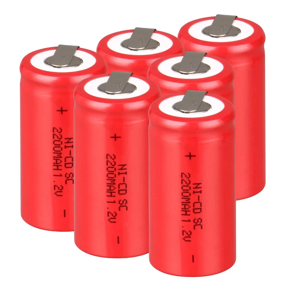 Никель кадмиевая аккумуляторная батарея Anmas Power Red COlor 2200 мАч 1 2 В|Перезаряжаемые