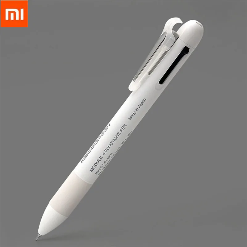 Ручка Xiaomi KACO 4 в 1 многофункциональная 0 5 мм черная синяя красная сменная гелевая