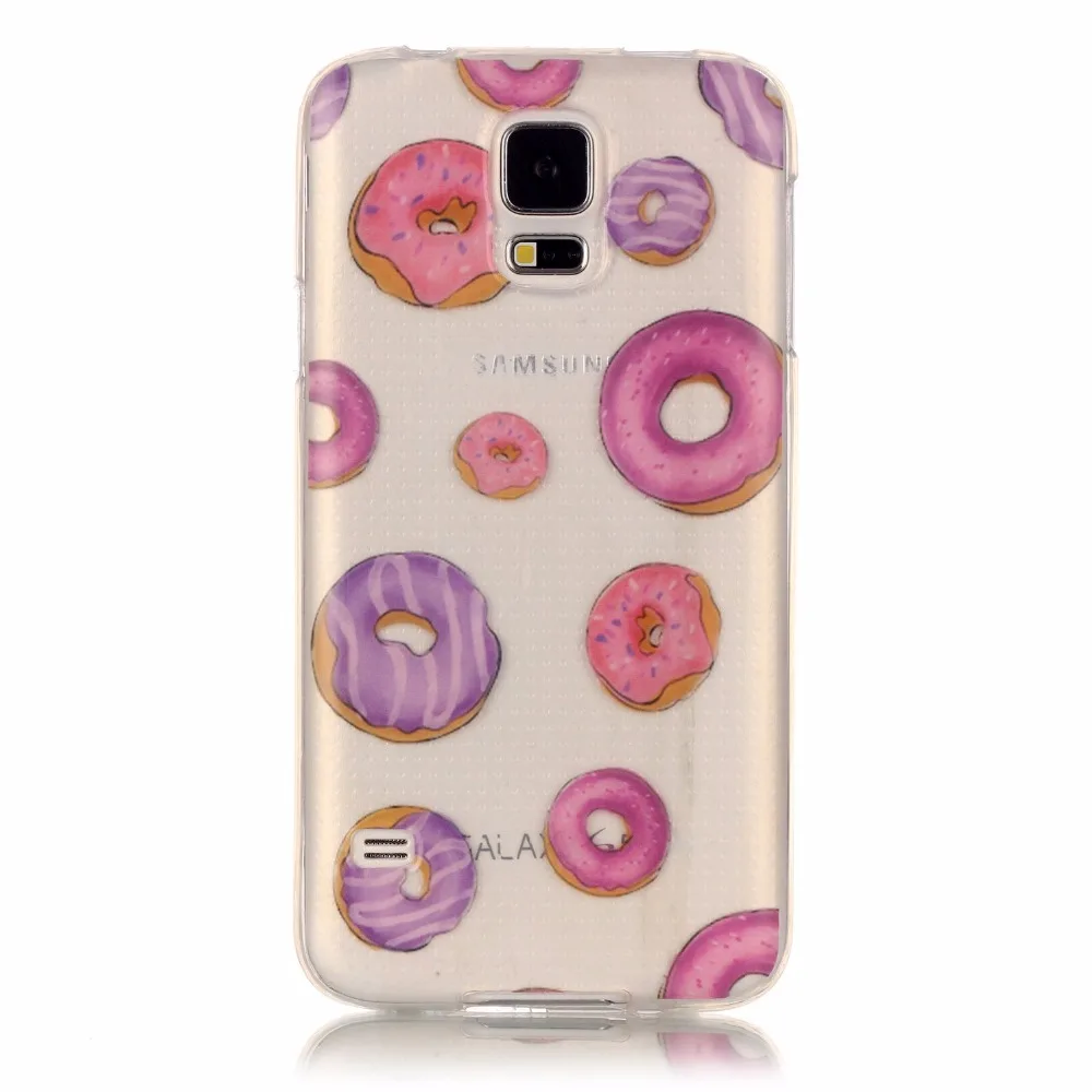 Новый ТПУ Чехол Для Samsung Galaxy S5 G900 5.1 4 7-дюймовый Мягкий силиконовый Случае телефон