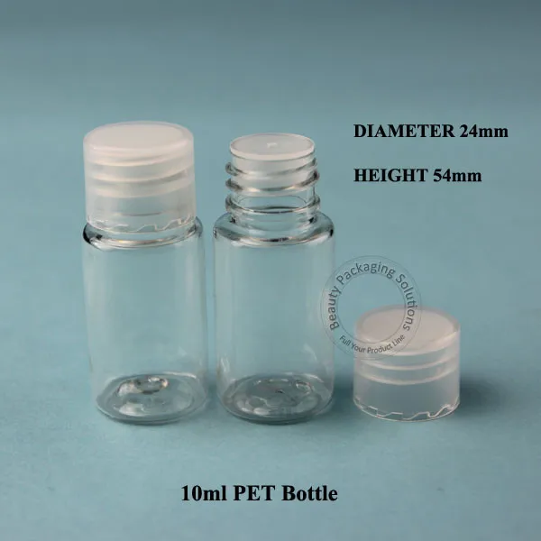 Пластиковая бутылка для эфирного масла лица 200 шт./лот 10 мл ПЭТ 1/3 унции ёмкость