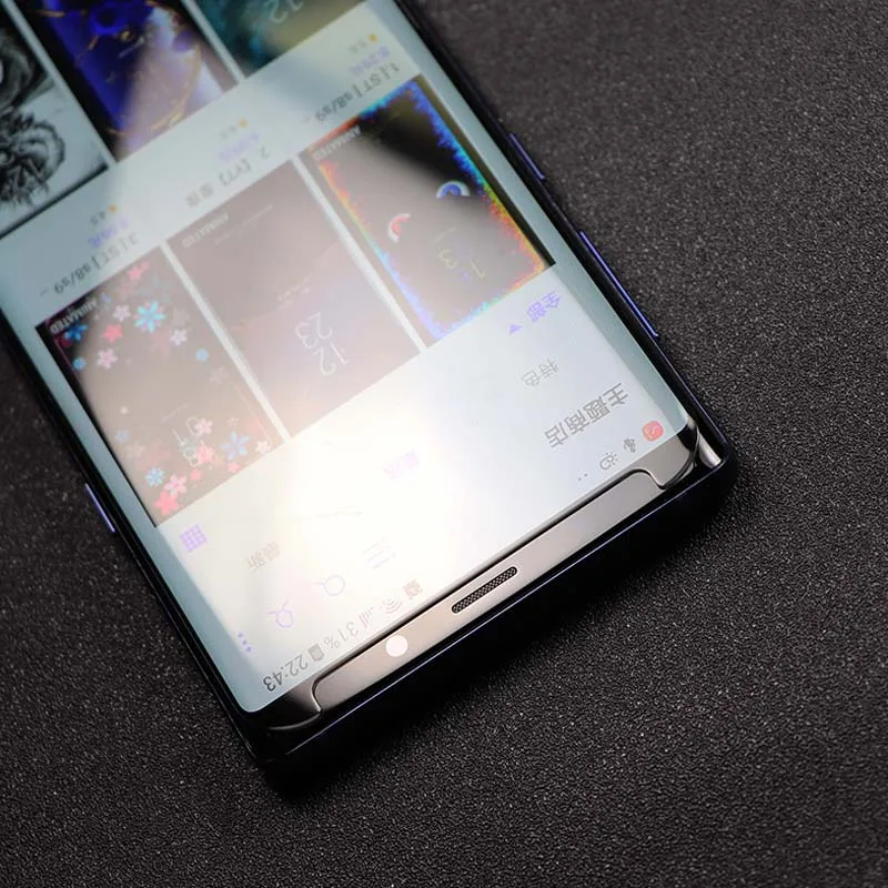 Жидкий УФ Клей закаленное стекло защитная пленка для samsung Galaxy S10 S10+ Note 9 8 S9 Plus с УФ лампа светильник