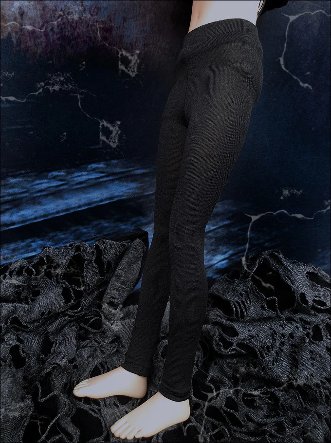 D01-P072 детская игрушка ручной работы 1/3 1/4 аксессуары для кукол BJD/SD Одежда для кукол черные облегающие Стрейчевые брюки-карандаш 1 шт