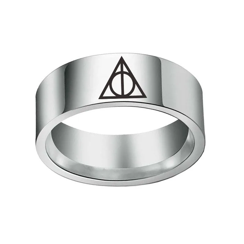 Мультфильм серии европейский и американский стиль Deathly Hallows символ мужское