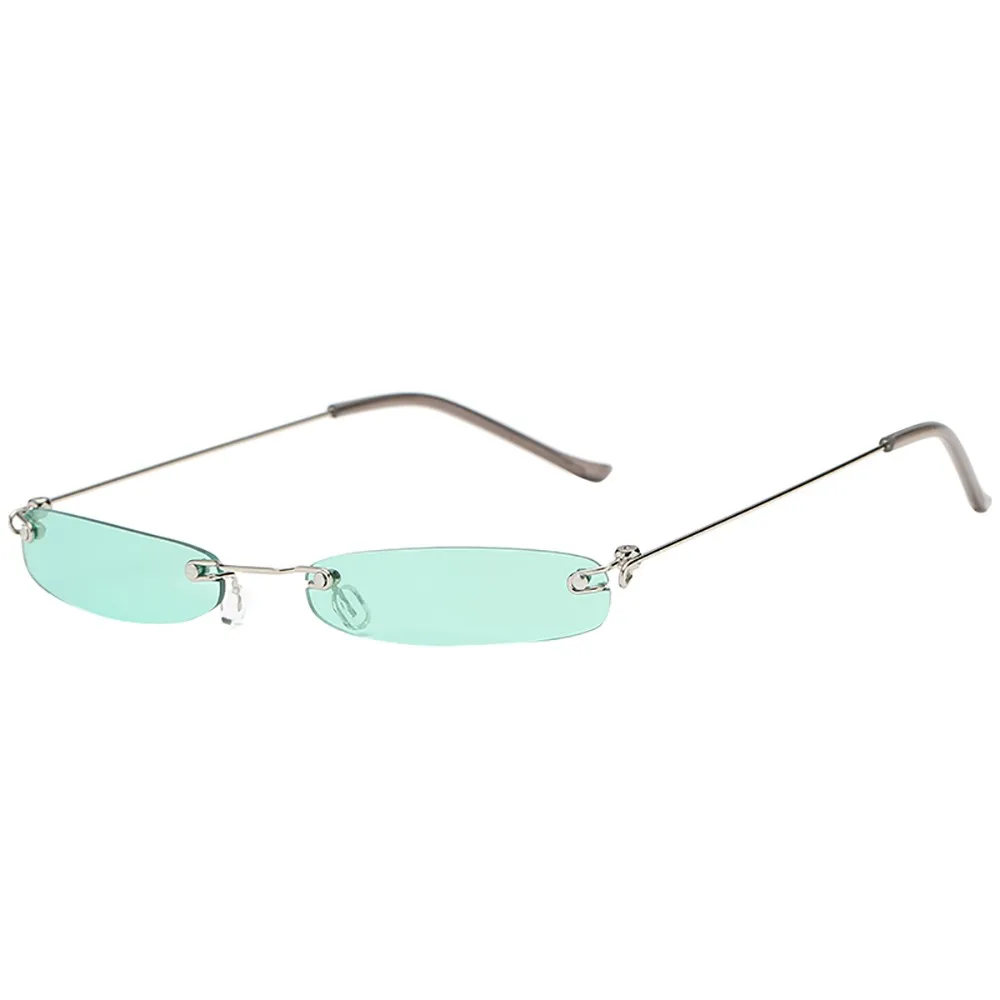 Sunglasses Women Polarized Square Sun Glasses For Men Small Frame Vintage Retro Mirror Sunglasses Green Purple Sunglasses