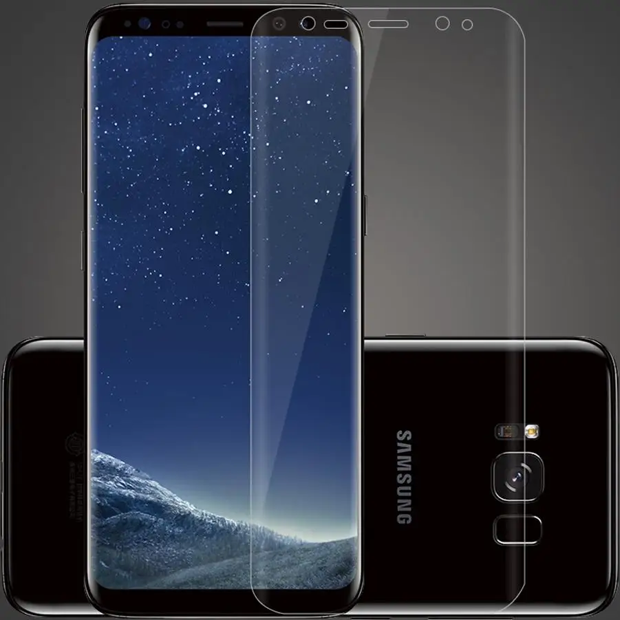 Мягкая защитная пленка для экрана samsung S9 S9Plus закаленное стекло защита Galaxy с