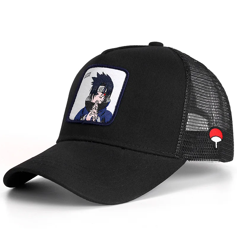 Наруто бренд UZUMAKI Наруто Аниме Snapback кепка хлопок бейсбольная кепка для мужчин женщин хип хоп папа сетчатая шапка Дальнобойщик дропшиппинг - Цвет: UCHIHA ITACHI
