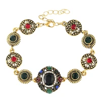 miara l quick sale jewelry luxury alloy micro insert alloy bracelet retro palace fashion jewelry for ladies