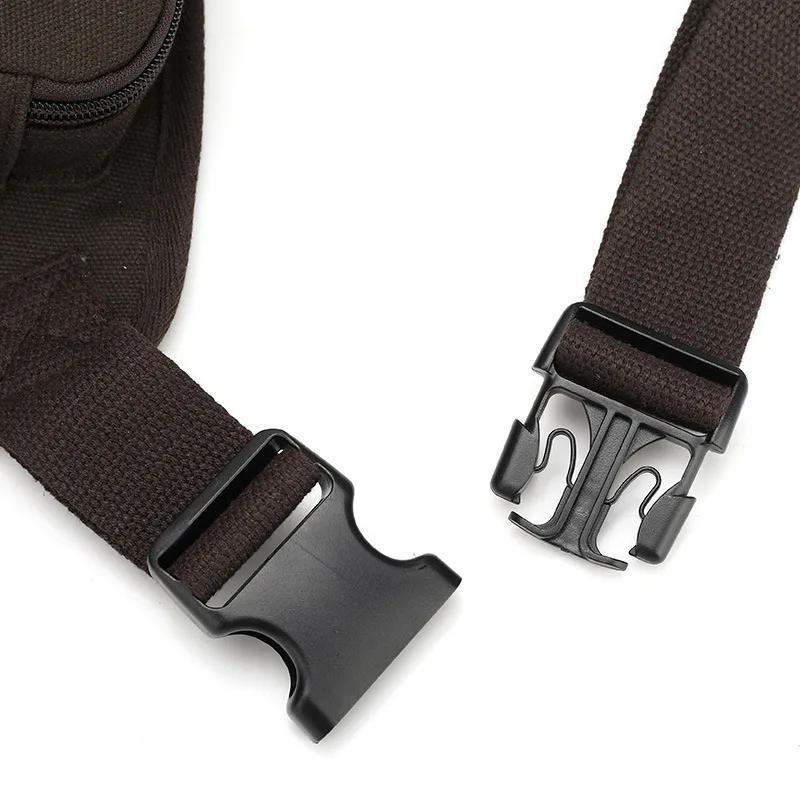 Для мужчин холст Военная Униформа Путешествия Мотоцикл талии ногой мешок