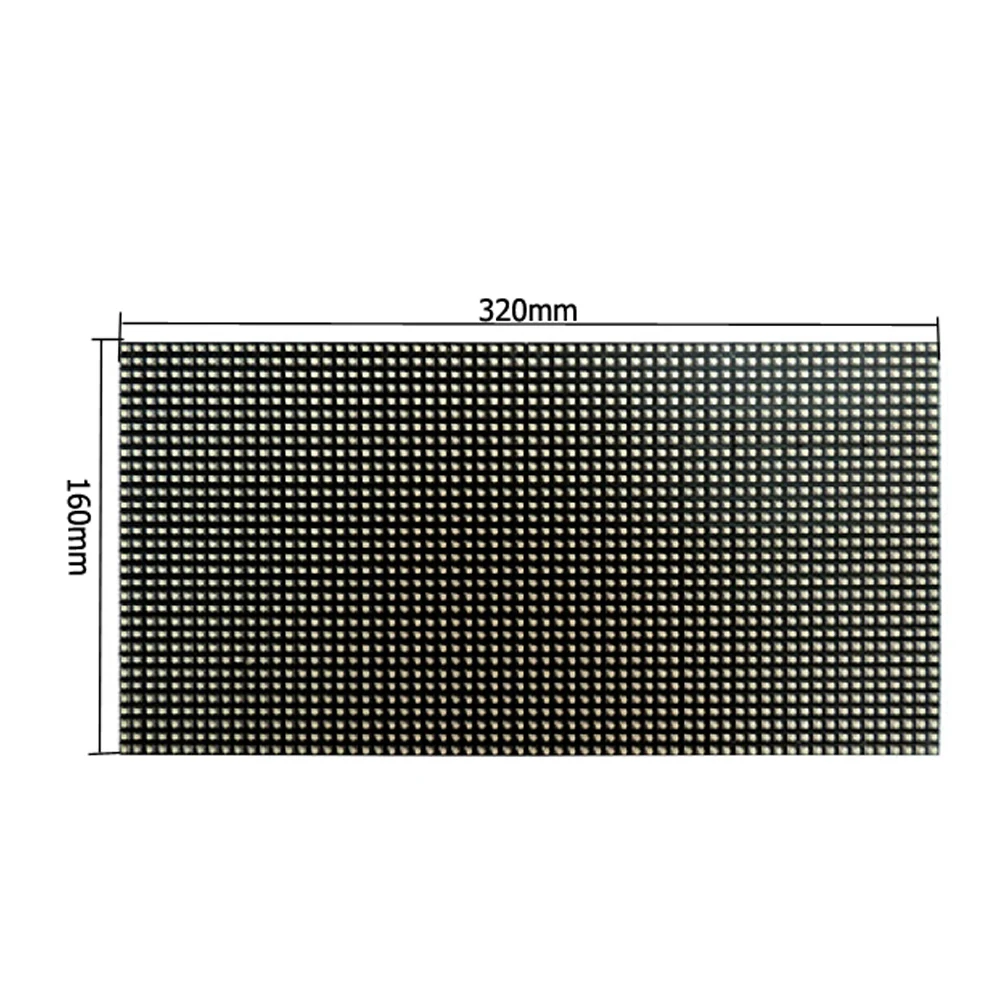 Светодиодный экран P5 320*160 мм 64*32 пикселей 1/16 сканирование 3 в 1 SMD2121 RGB полноцветный