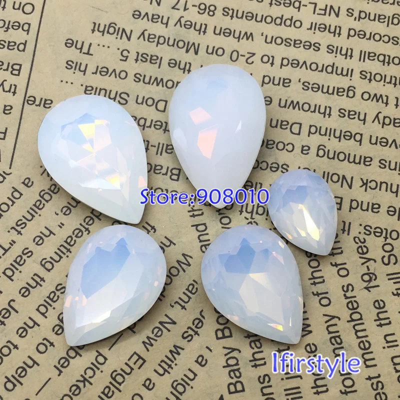 Высокое качество K9 стекло опал кристалл причудливый Камень Белоснежка Цвет