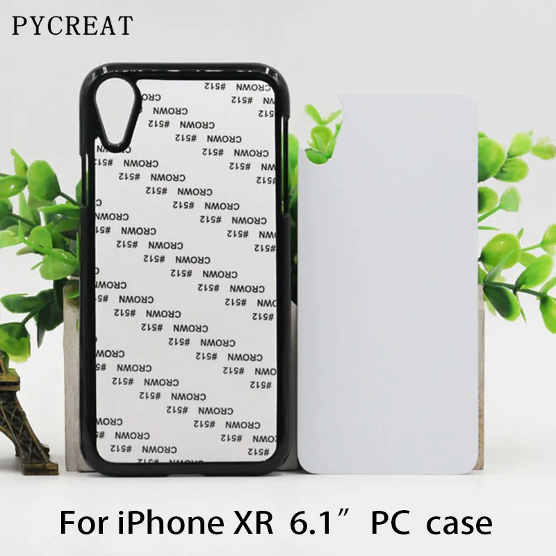 Чехол 6 1 дюйма для iPhone XR чехол ПК жесткий пластиковый телефона с сублимационной