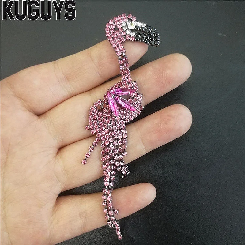 Женские серьги-подвески KUGUYS с розовыми кристаллами висячие серьги кисточками в