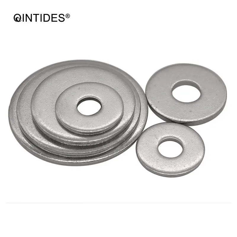QINTIDES M2.5 - M24 DIN9021 304 stainless steel M3 M3.5 M4 M5 M6 M8 Large plain flat washer product A GB96 large Size | Строительство и