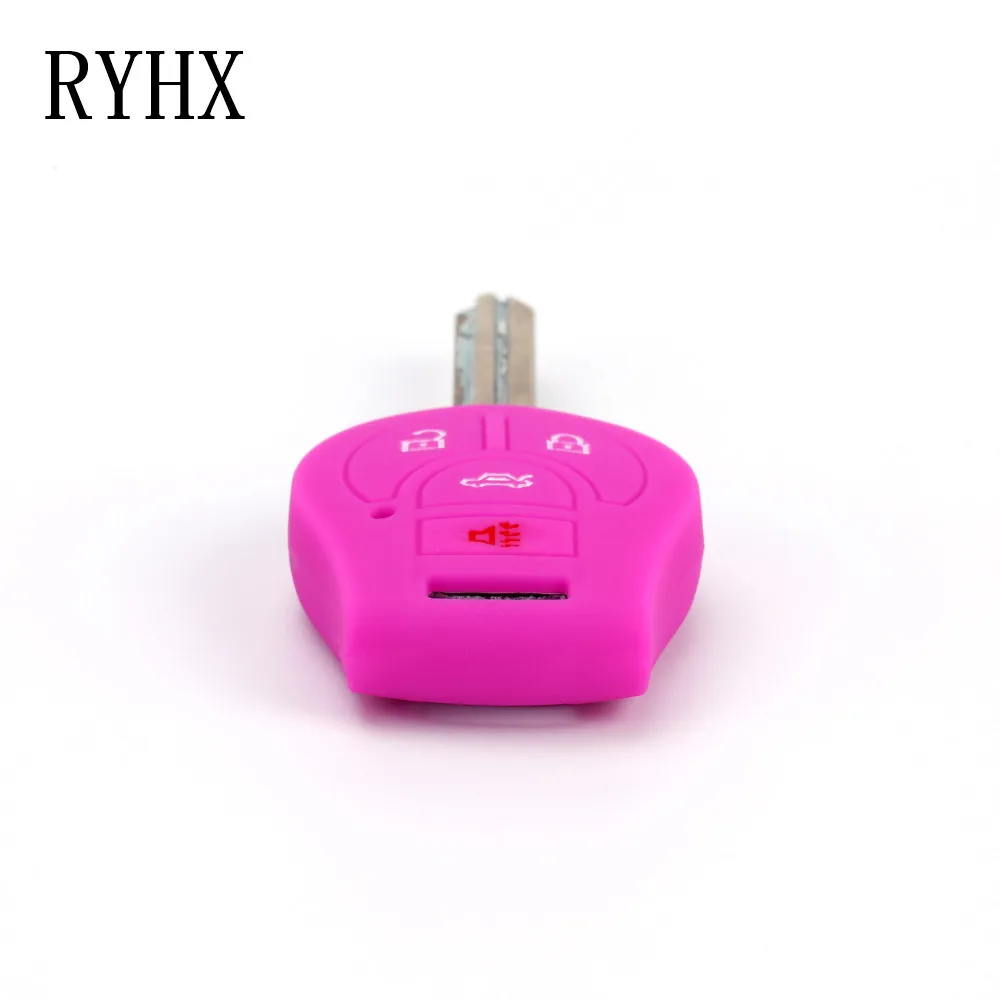 Купить 2 отправить один силиконовый чехол для ключа автомобиля резиновый ключей