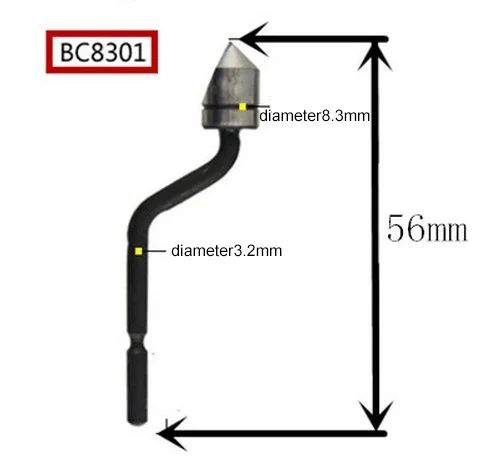 1 шт. инструмент для снятия заусенцев фаска резак потайная головка Dao BC6301/BC8301/BC1041/BC1651 режущая головка NB1000 заусенцы ручка