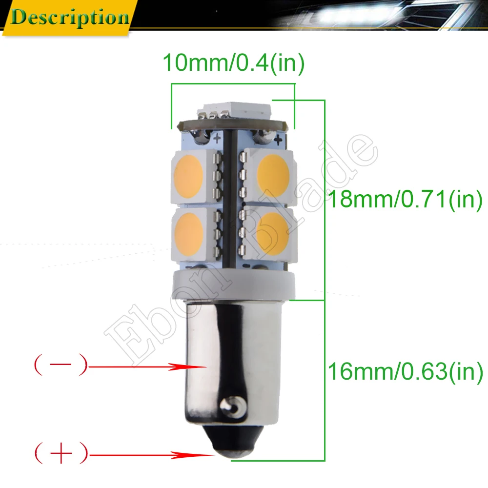 2 x BA9S BAX9S H6W BAY9S H21W 9 SMD светодиодный лампы светильник s для автомобиля парковочный фонарь заднего хода лампы фонарь освещения номерного знака 6 В, 12 В, 24 В постоянного тока, белый/теплый белый