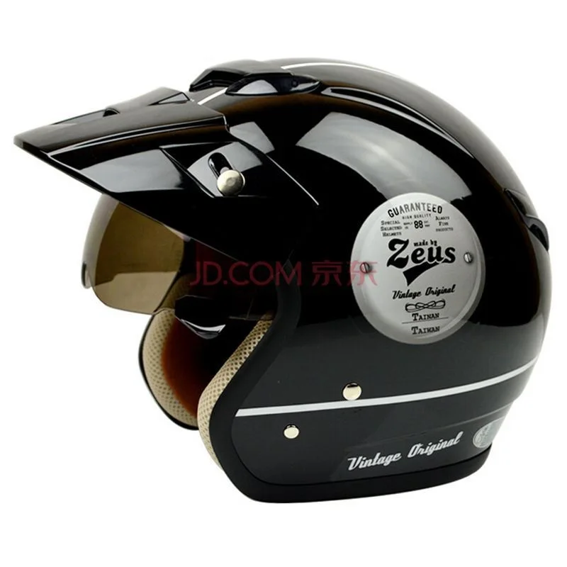 Мотоциклетный реактивный шлем мотоциклетный крест винтажный Casco Capacete с открытым