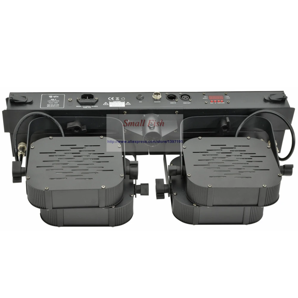2 xbags led par комплекты 4x7x10W 4in1 RGBW led тонкий плоский par Светильник s комплект с светильник стенд DMX стробоскоп вечерние лазерное сценическое клуб светильник Инж