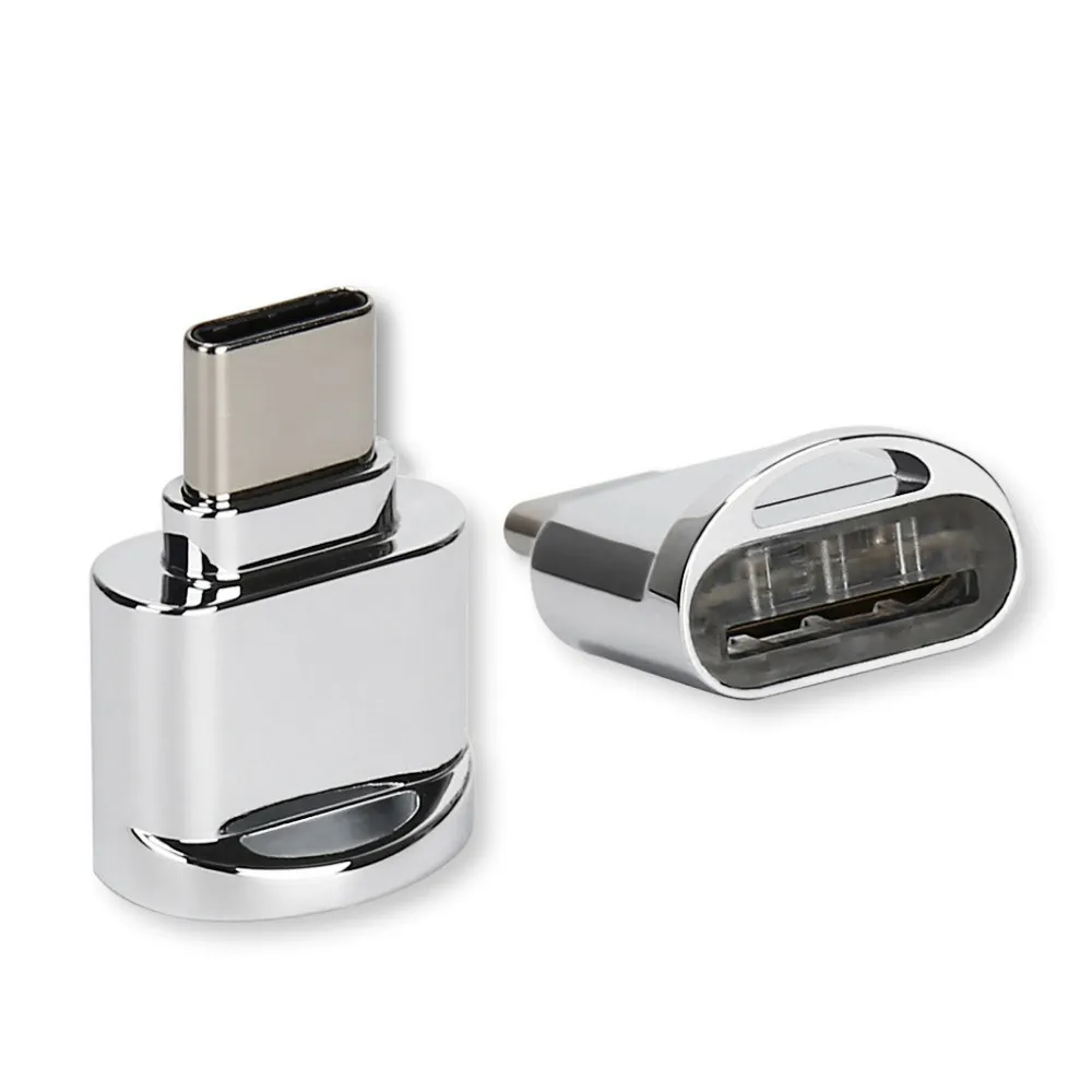 Металлический USB 3 1 Type C Micro SD TF кардридер OTG адаптер для Sam sung Galaxy S8 Прямая поставка