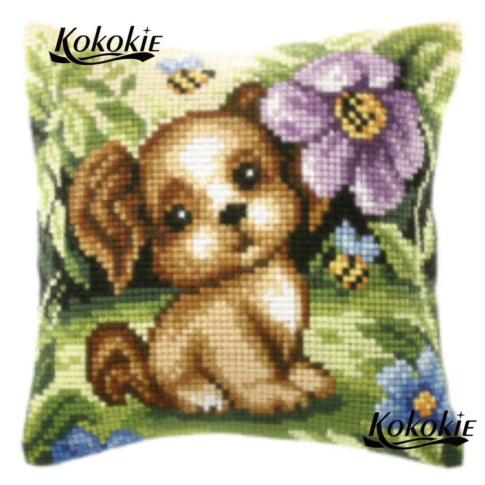 

Набор подушек для вышивки крестиком расшитые коврики из ткани