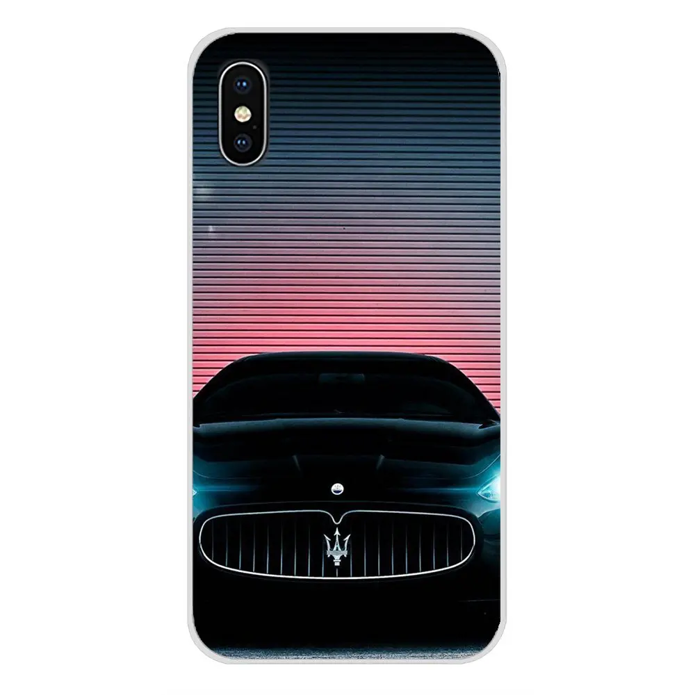images 8 Супер автомобиль Maserati для Apple iPhone X XR XS MAX 4 4S 5 5S 5C SE 6 6S 7 8 Plus ipod touch 5 6 Аксессуары чехлы для телефонов - Цвет: images 8